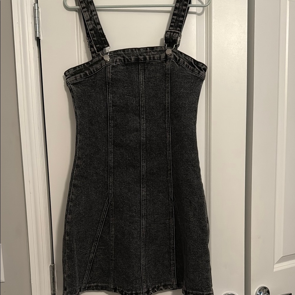 Black Sheath Mini Dress Square Neck Sleeveless